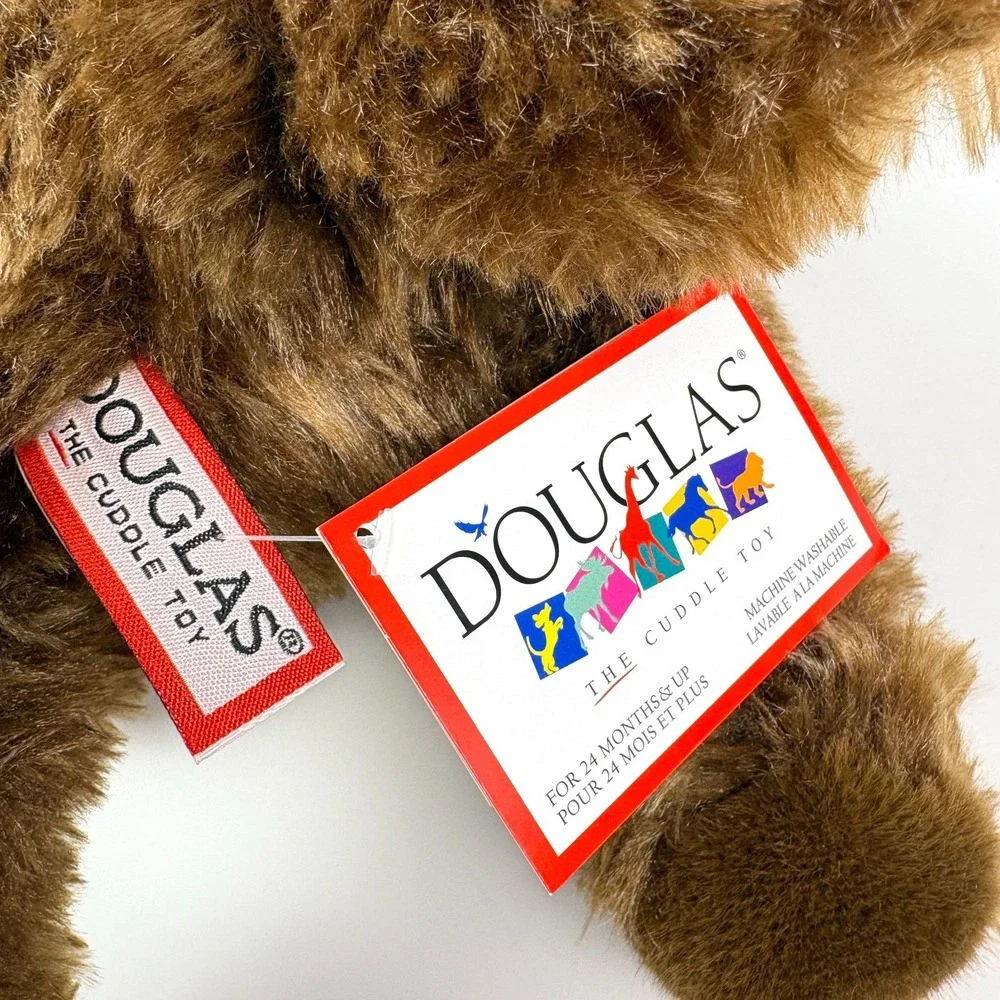 NWT Douglas Darby Doodle Dog Brown White Plush Stuffed Animal 16" Puppy - Picture 5 of 15